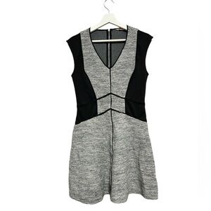 REBECCA TAYLOR Panelle Bodycon Fit & Flare Dress